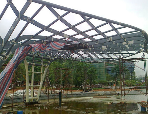 Steel structure fireproof coating