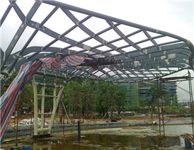 Steel structure fireproof coating